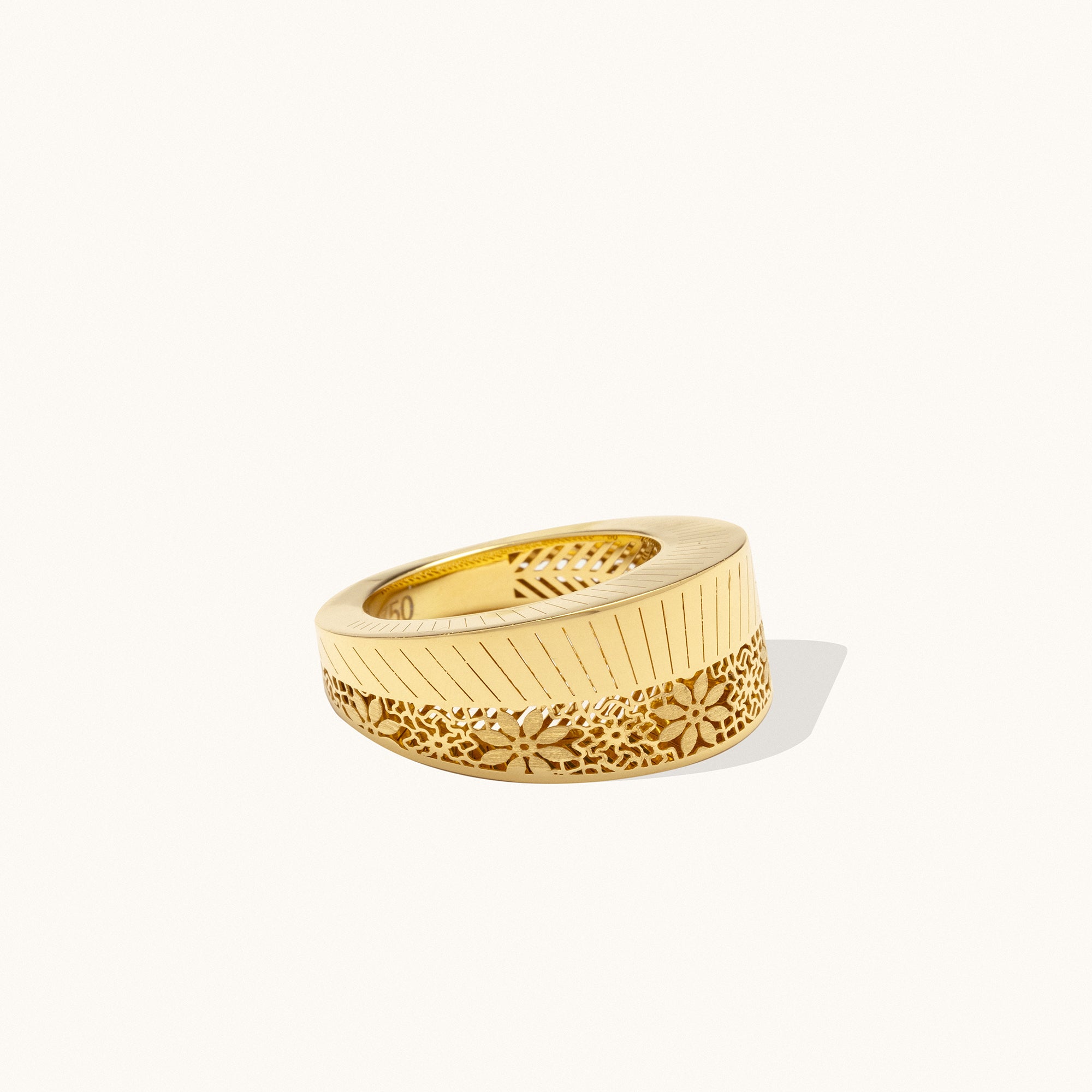Floral Sunburst Ring
