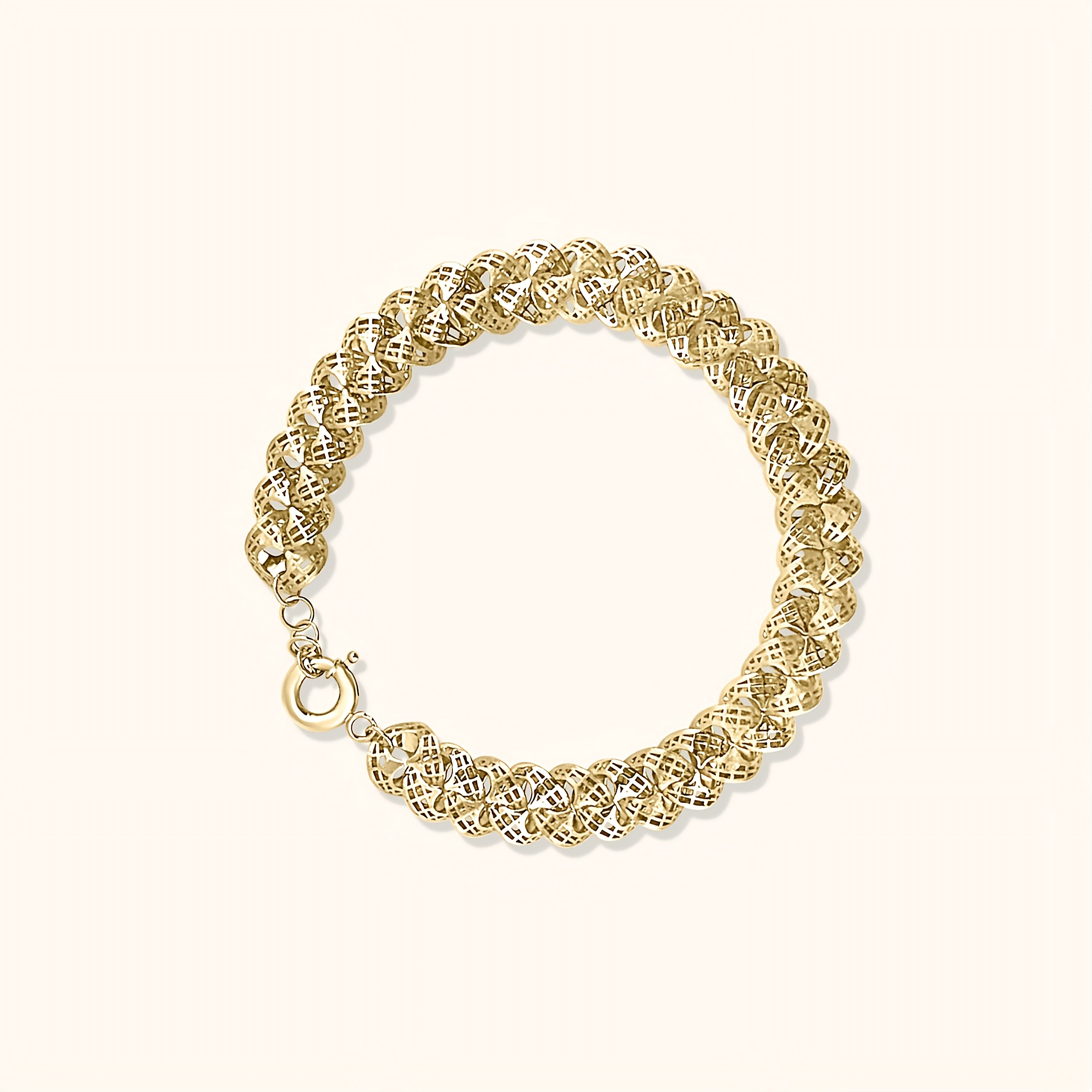 Dualis Cuban Link Chain Bracelet