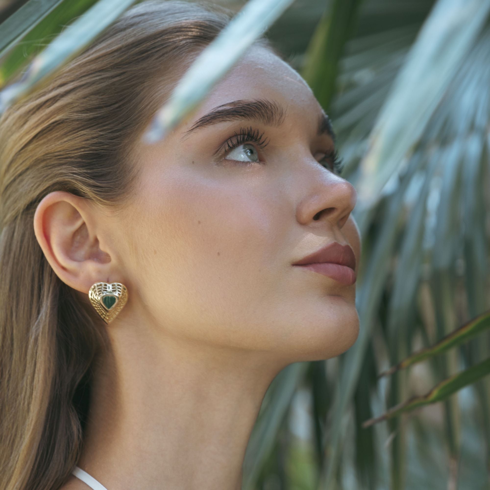 Heart Of The Forest Stud Earrings