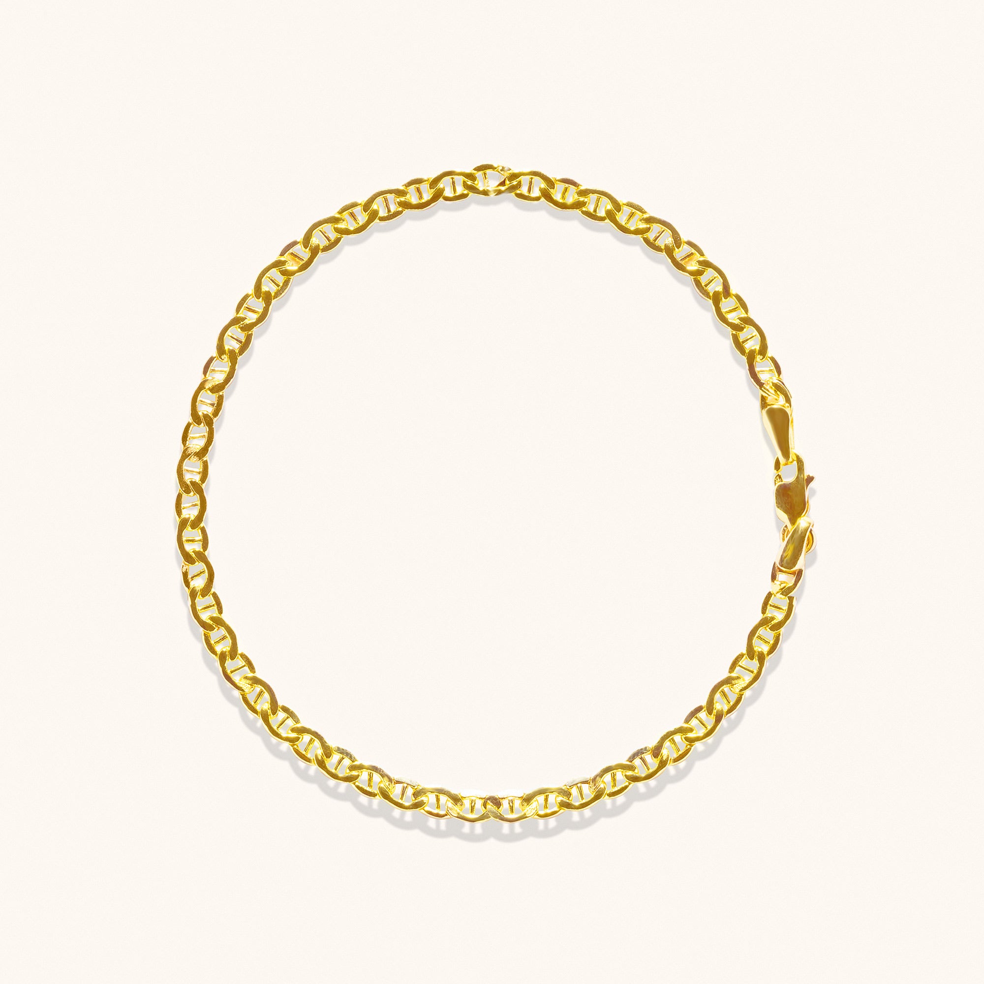 Link Chain Gold Bracelet