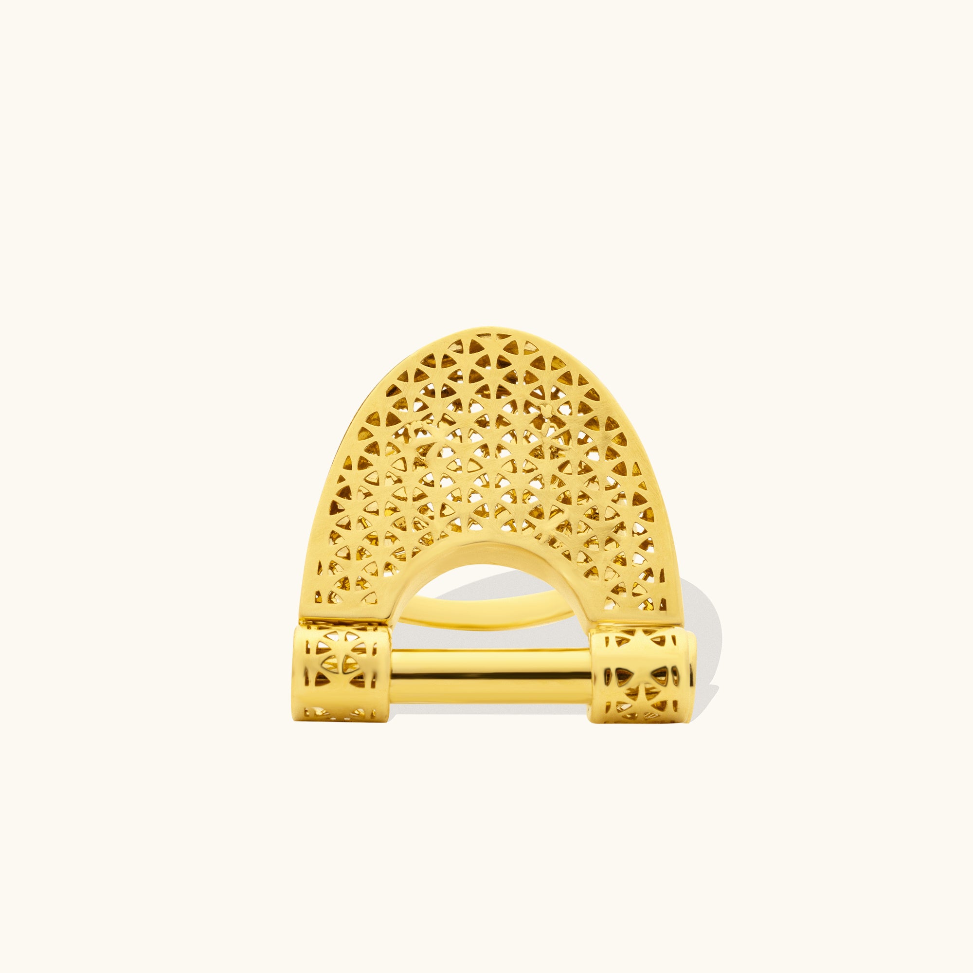 New Moon Gold Ring