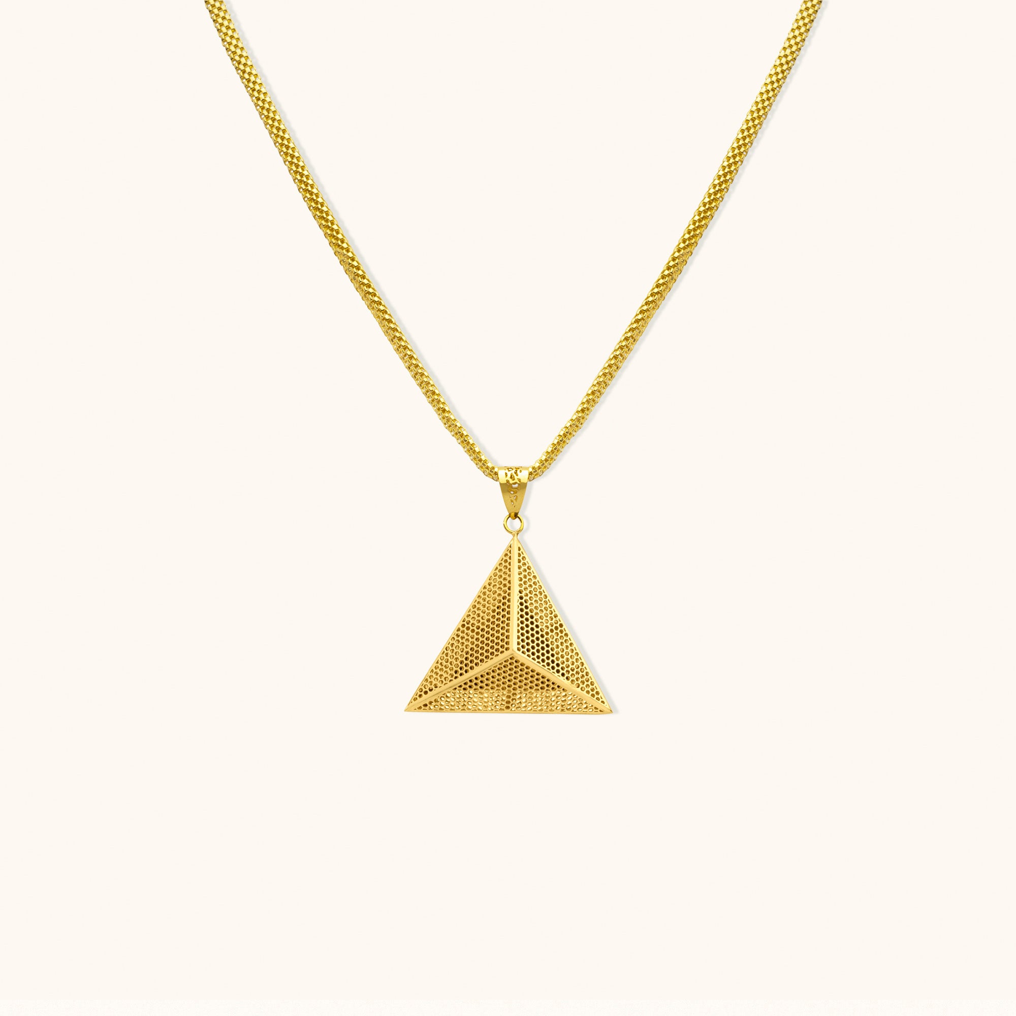 Ancient Egypt Gold Pendant Necklace