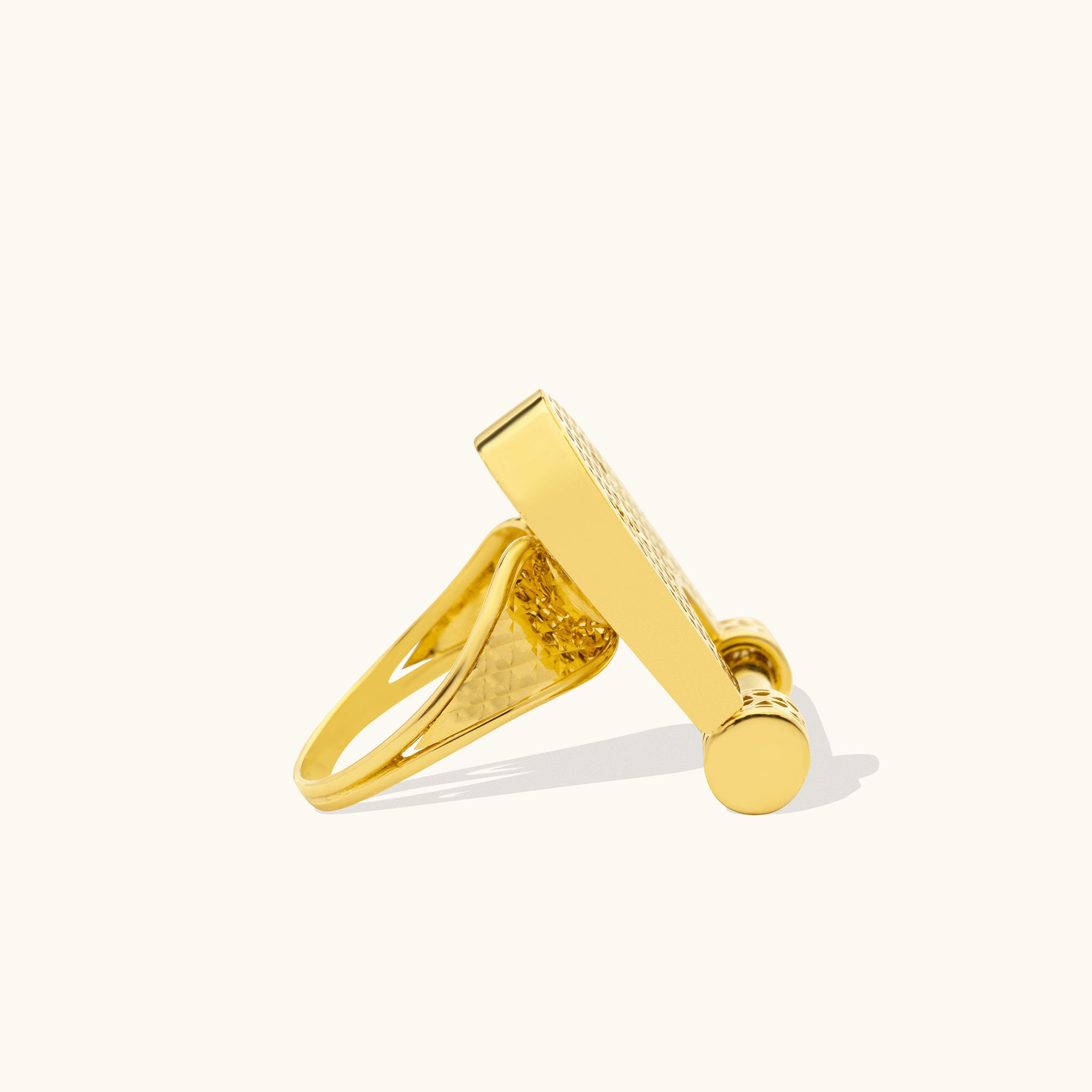 Moon Gold Ring for women