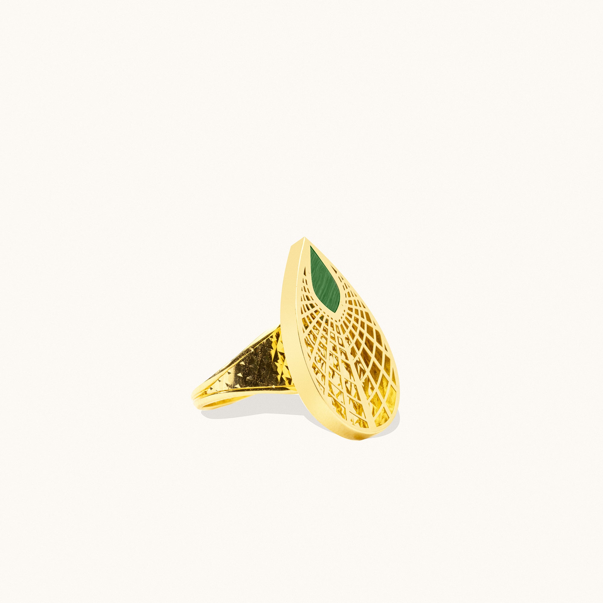 Leaf Gold Ring for women