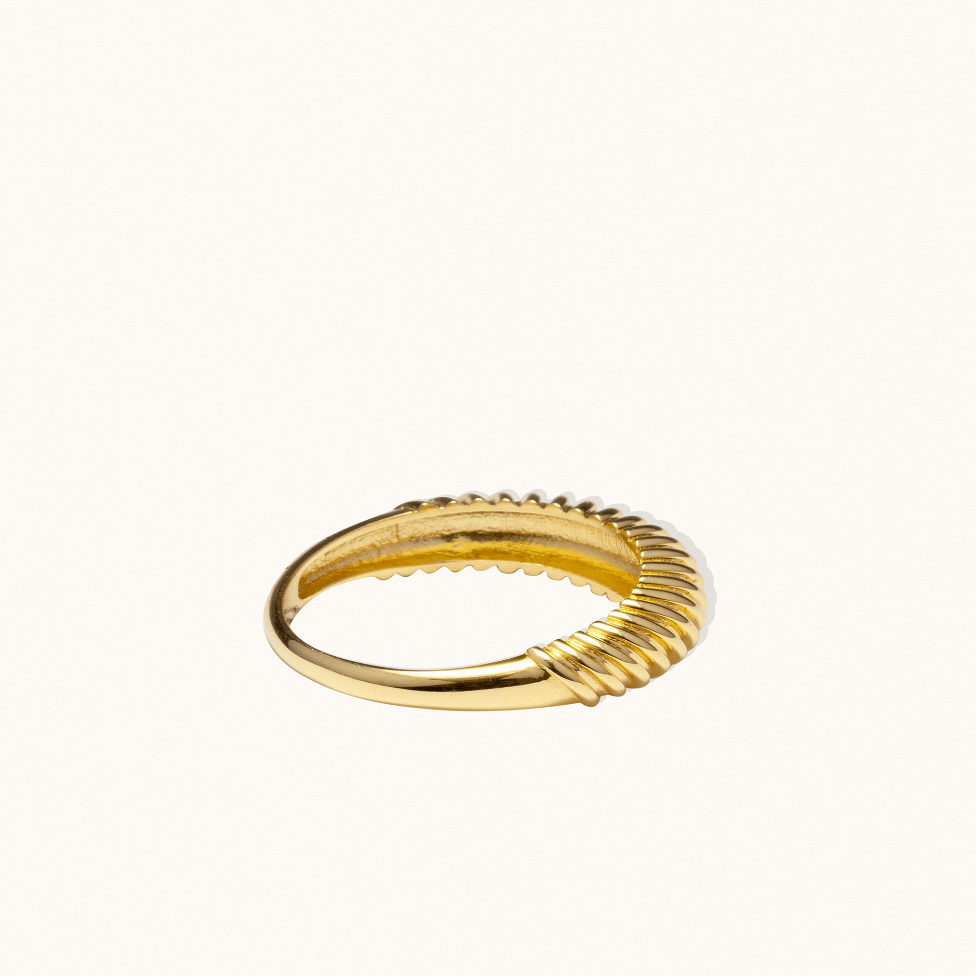 Croissant Gold Ring