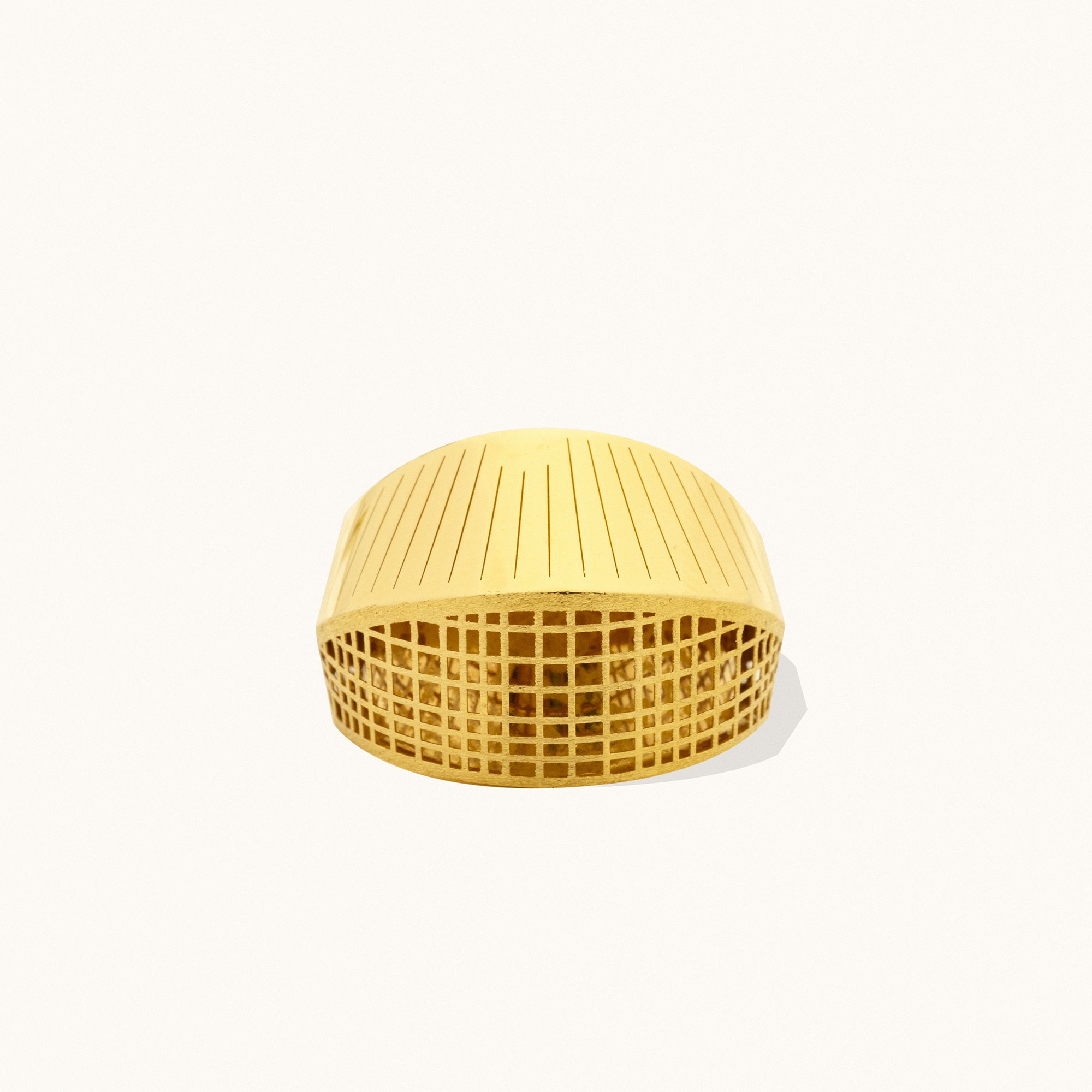 Sunburst Gold Ring