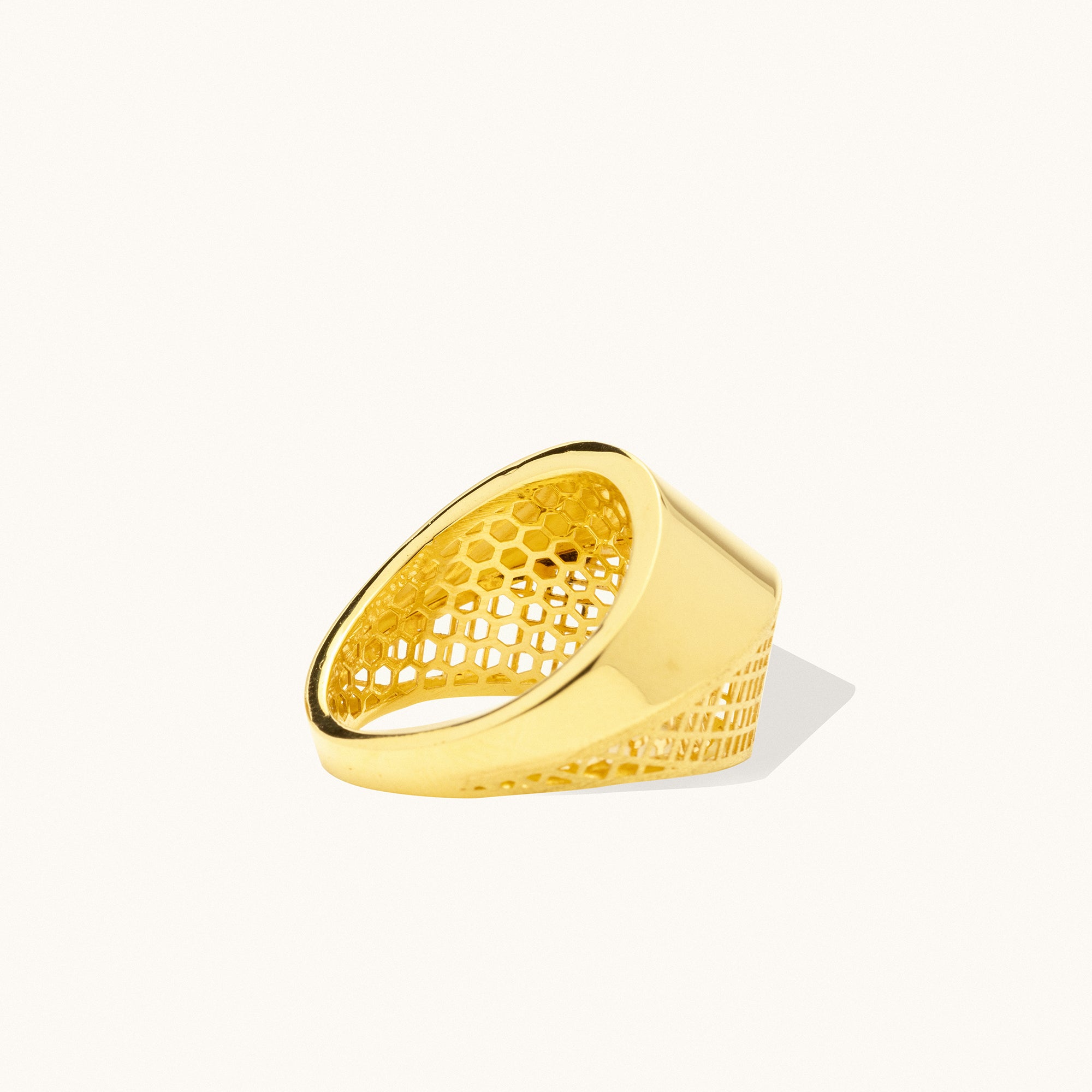 Geometric Patterned Ring