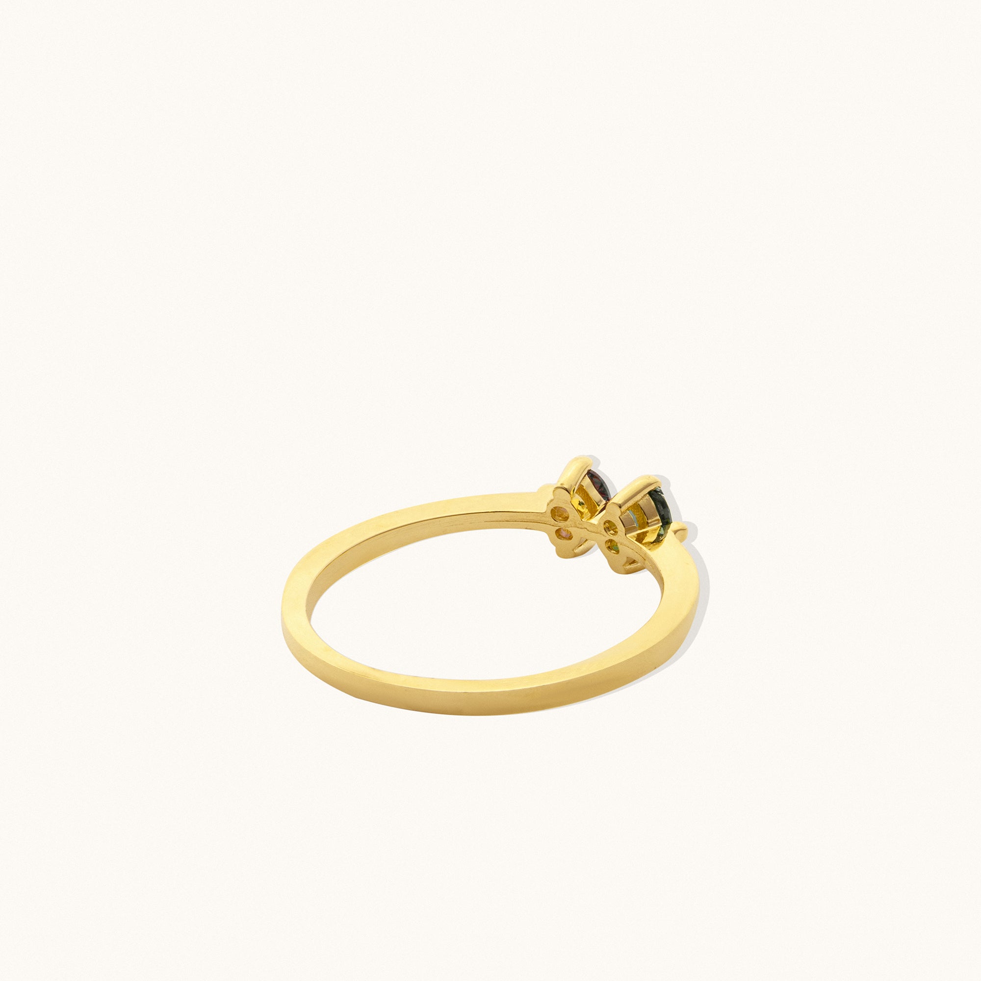 Birthstone Gemstone Gold Ring