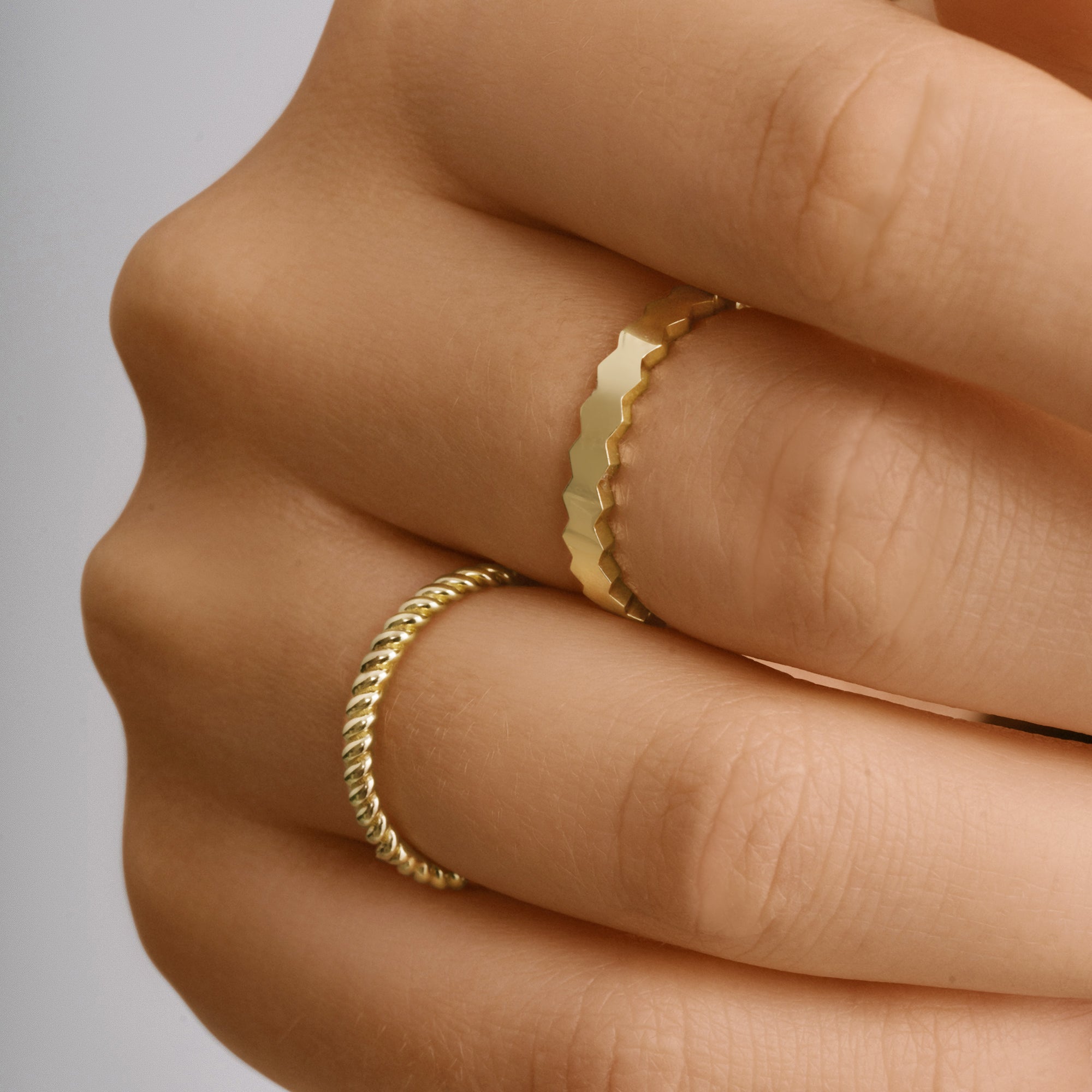 Twist Rope Ring