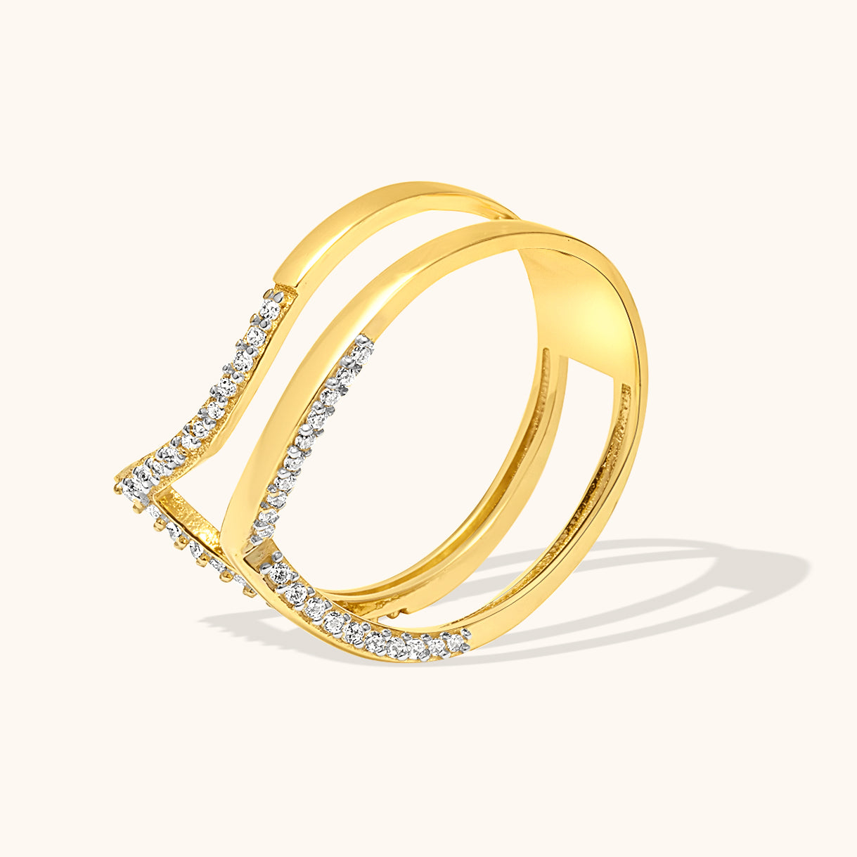 Gemstone Gold Ring