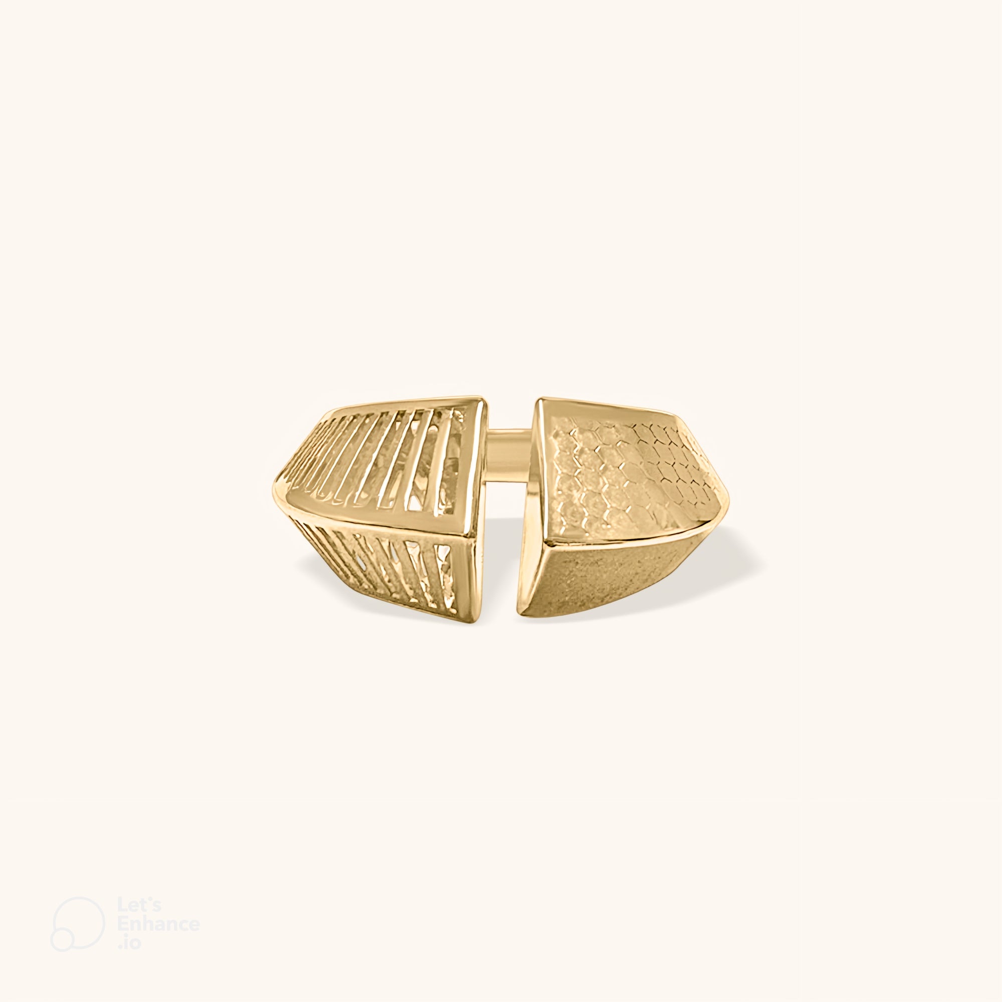 Ellipsis Open Ring