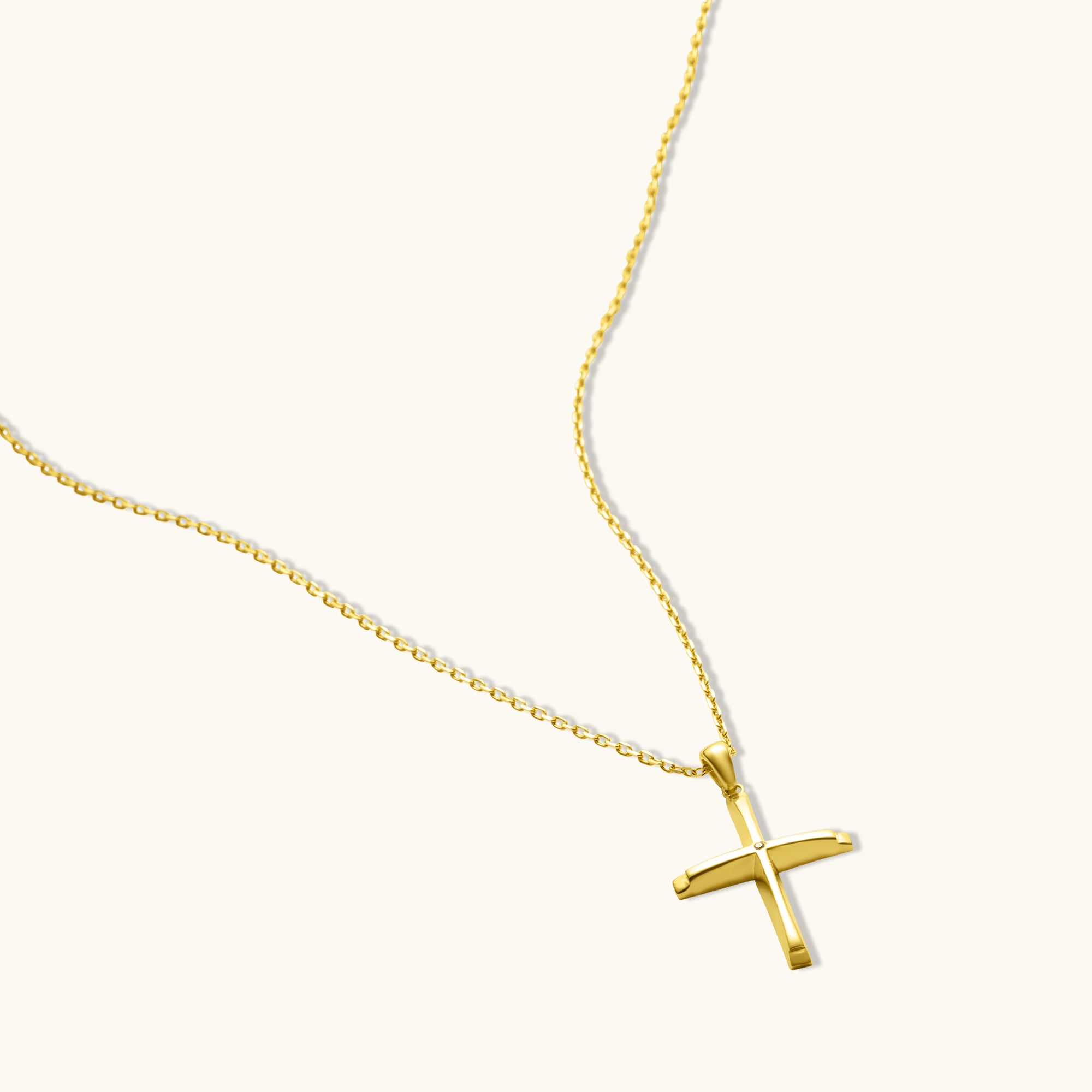 Cross Pendant Gold