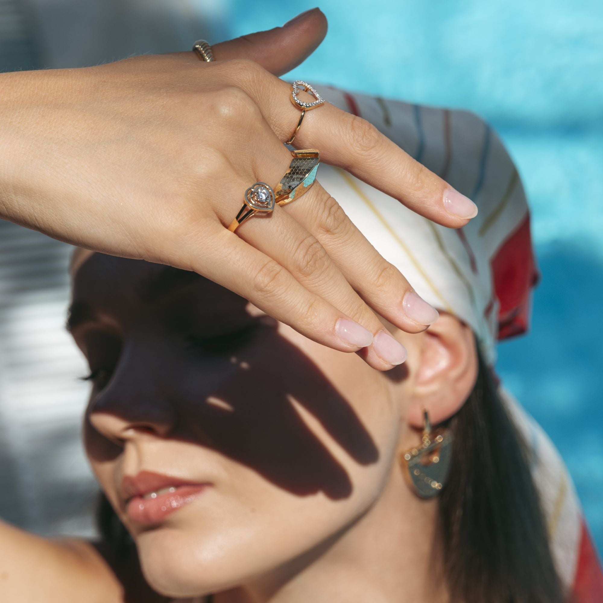 Ellipsis Open Ring