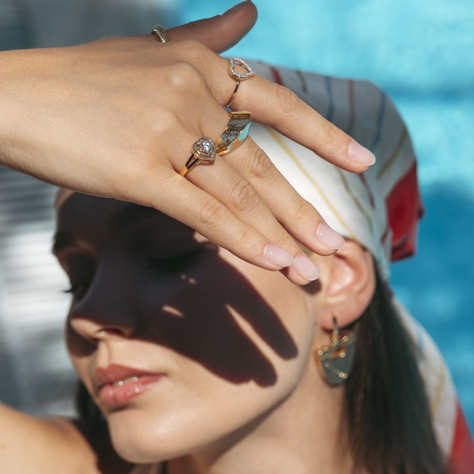 Ellipsis Open Ring