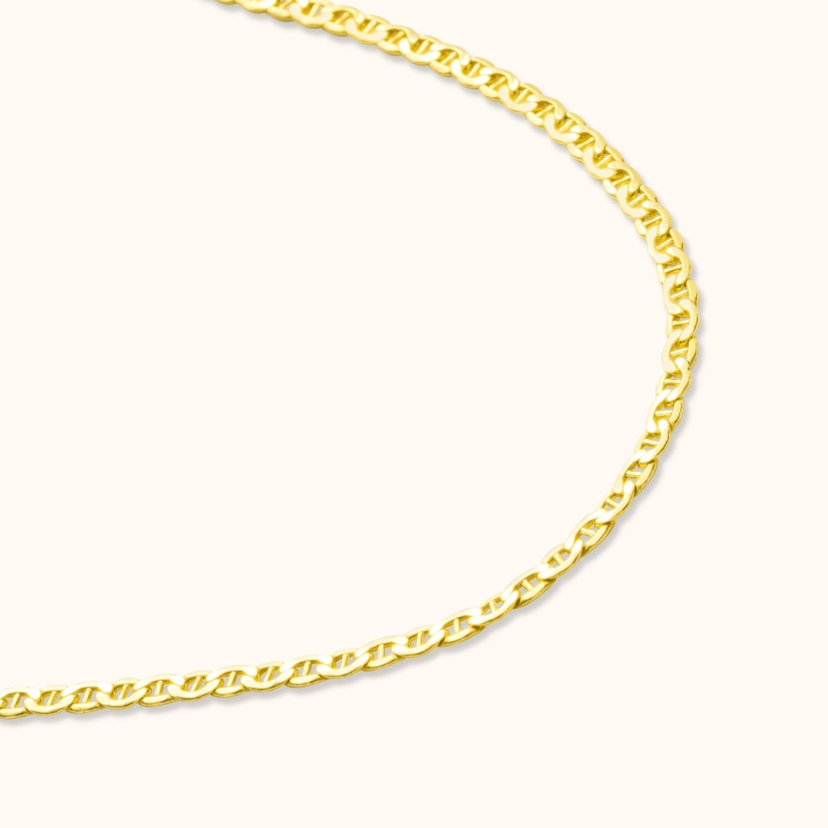 Link Chain Gold Necklace