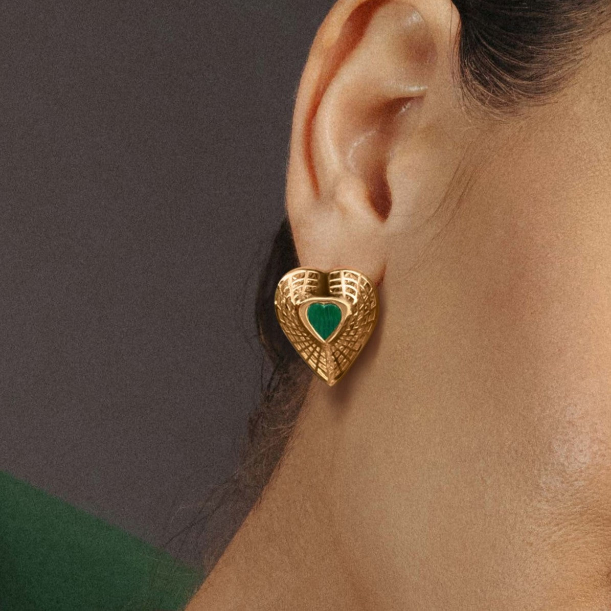 Heart Of The Forest Stud Earrings
