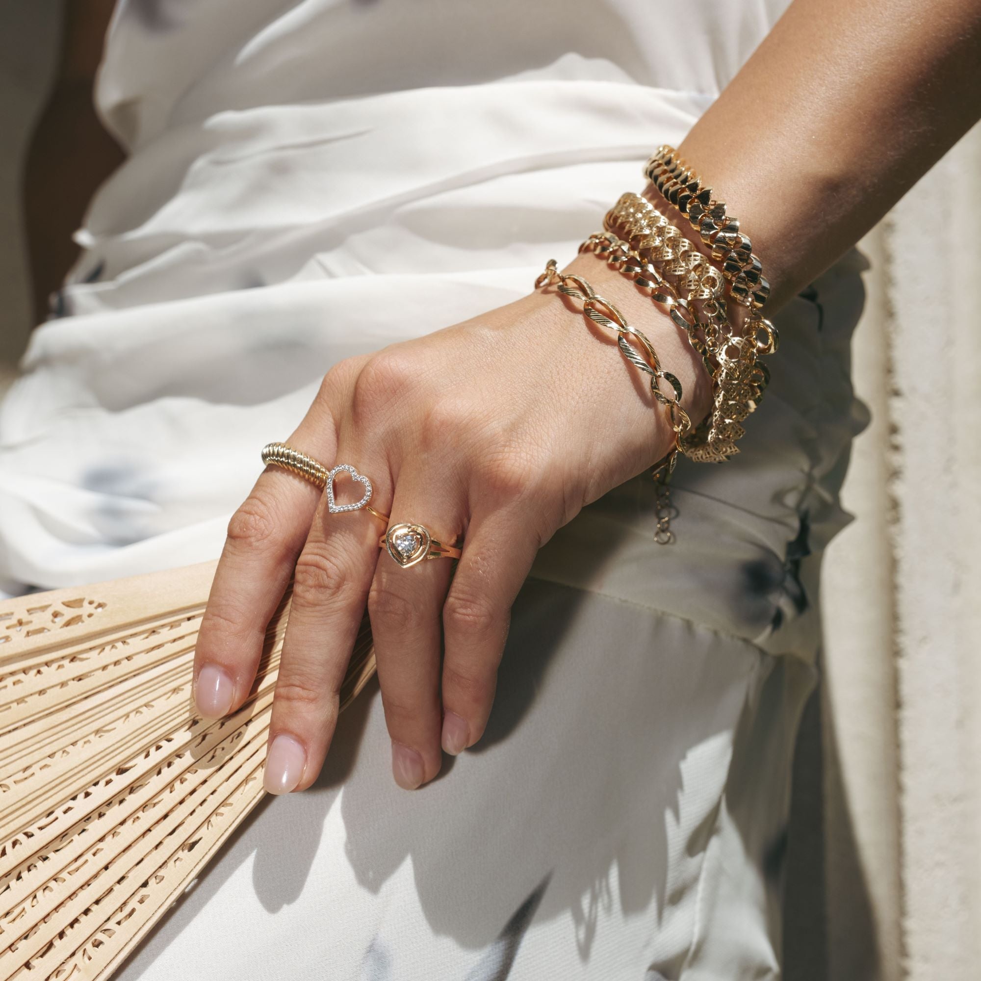 Dualis Cuban Link Chain Bracelet