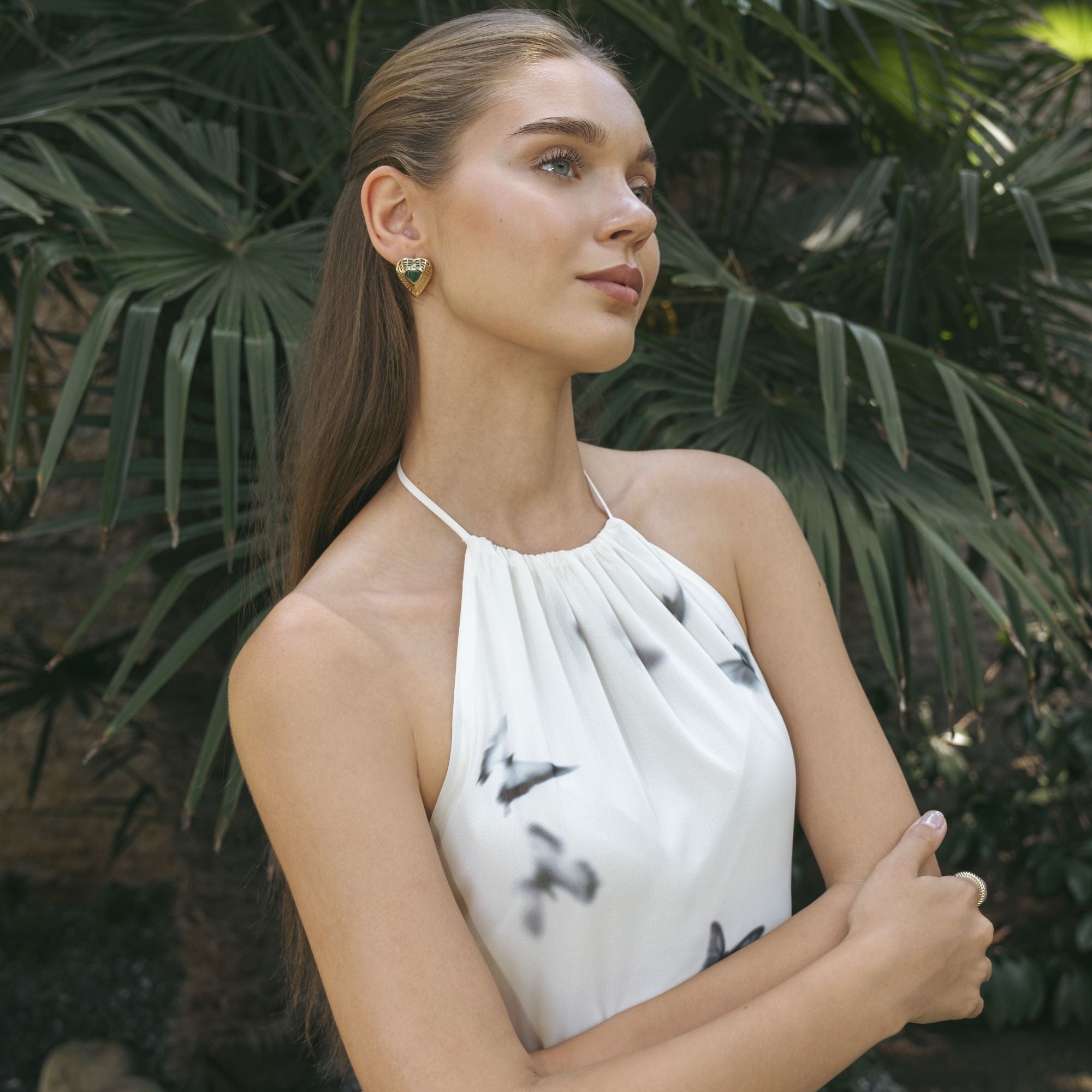 Heart Of The Forest Stud Earrings