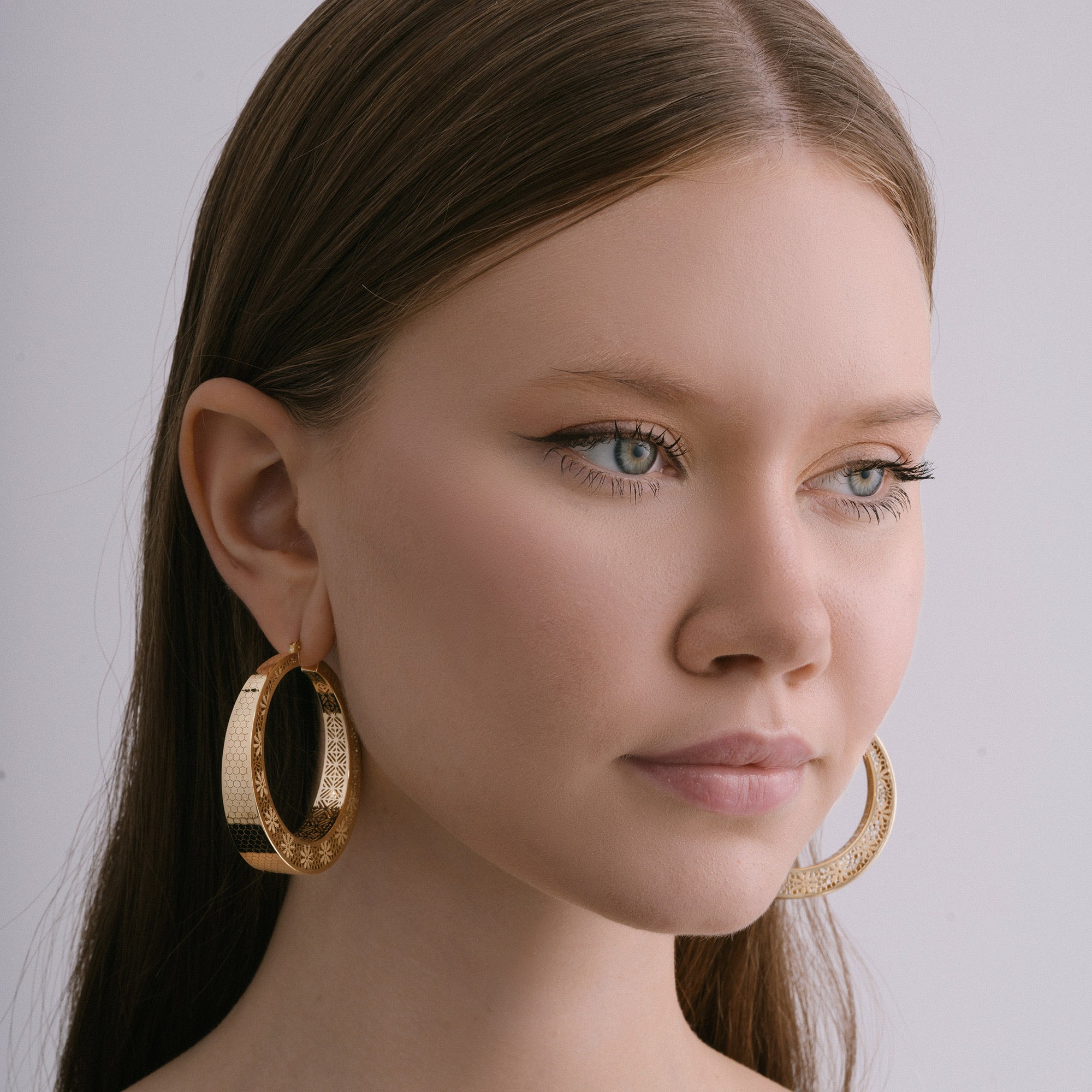 Hoop Gold Earrings