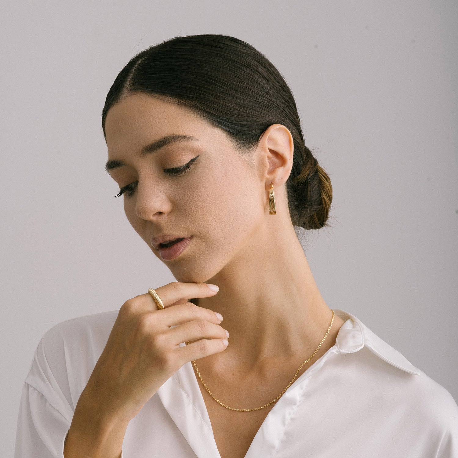 Hoop Gold Earrings