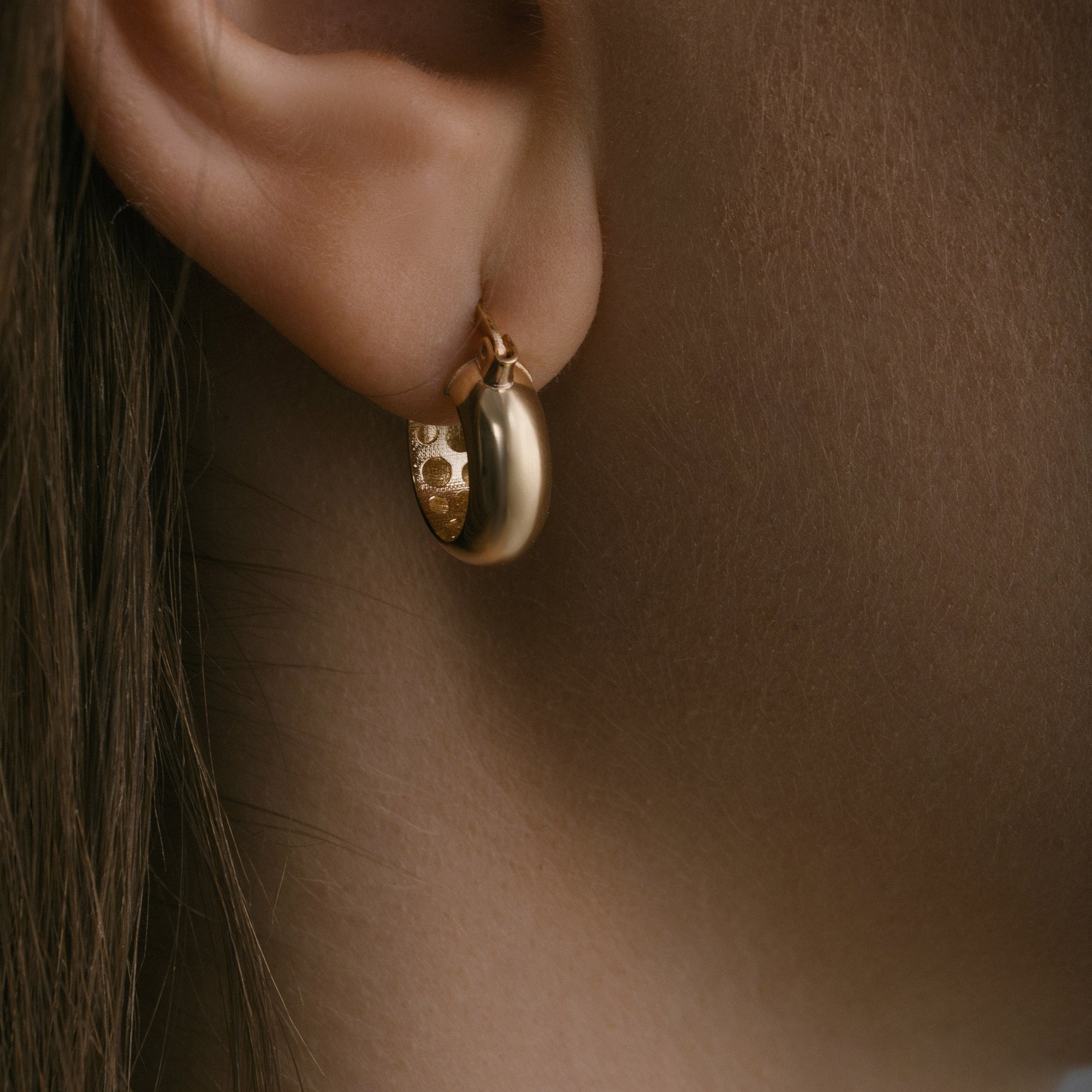 Hoop Gold Earrings