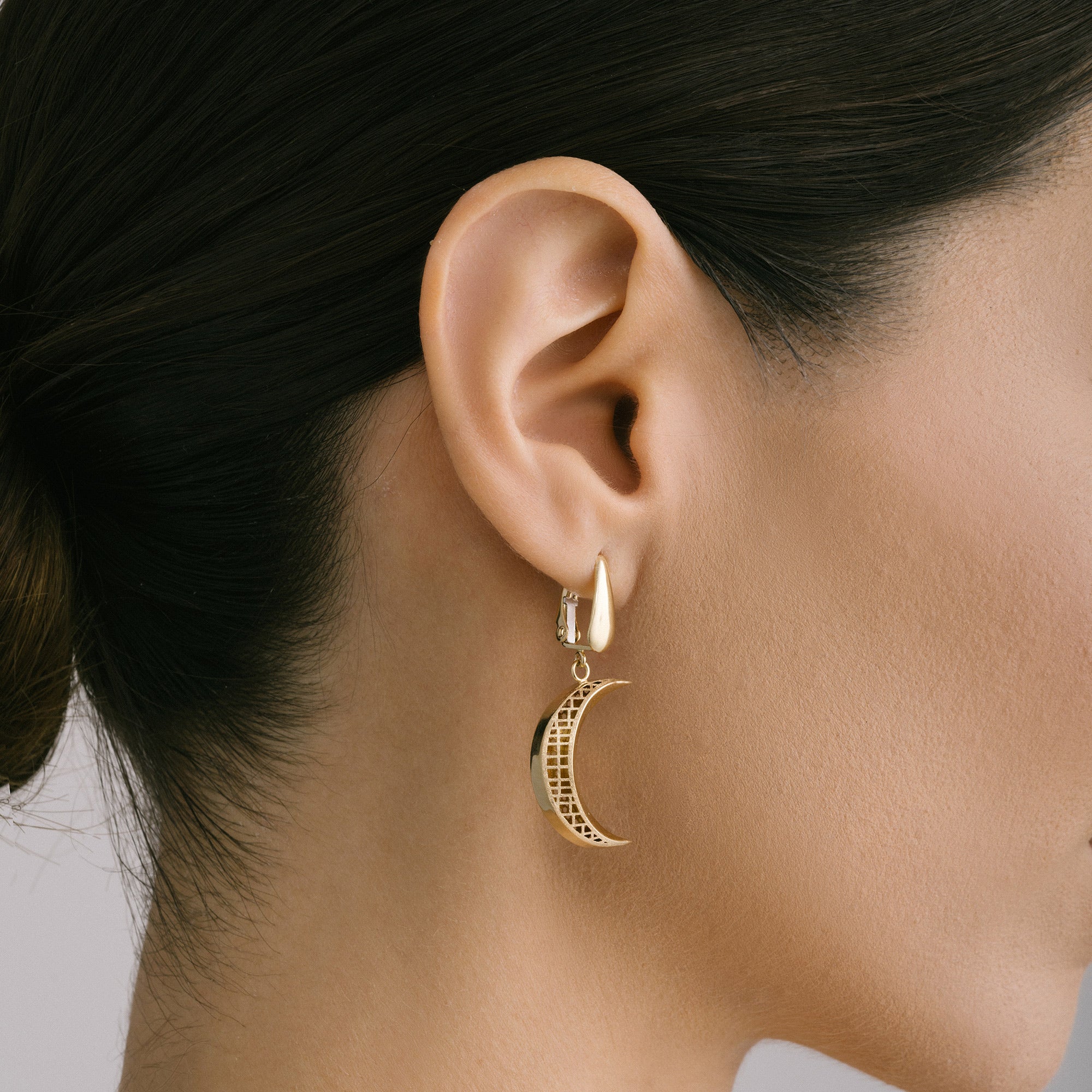 Drop Gold Earrings