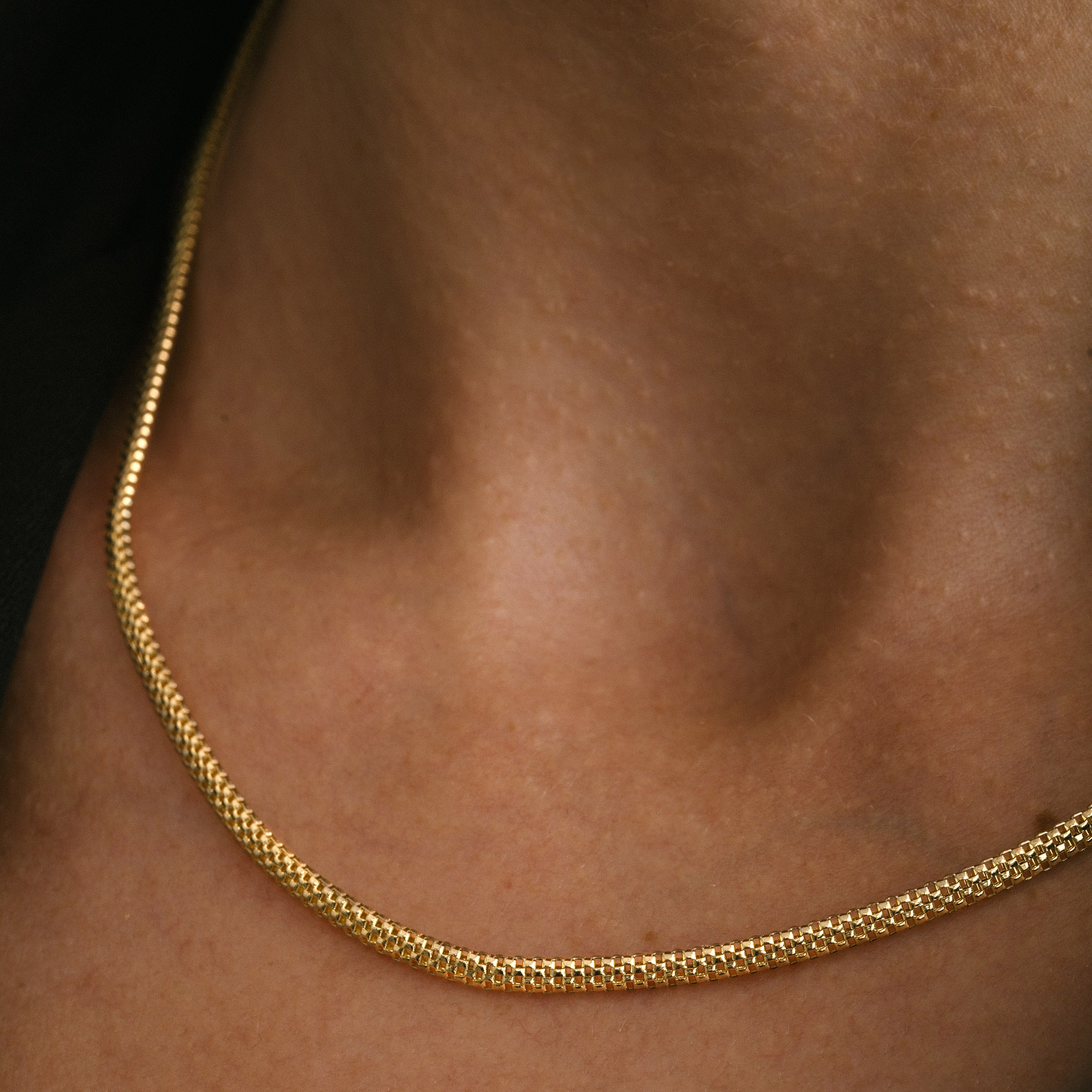 Link Chain Gold Necklace