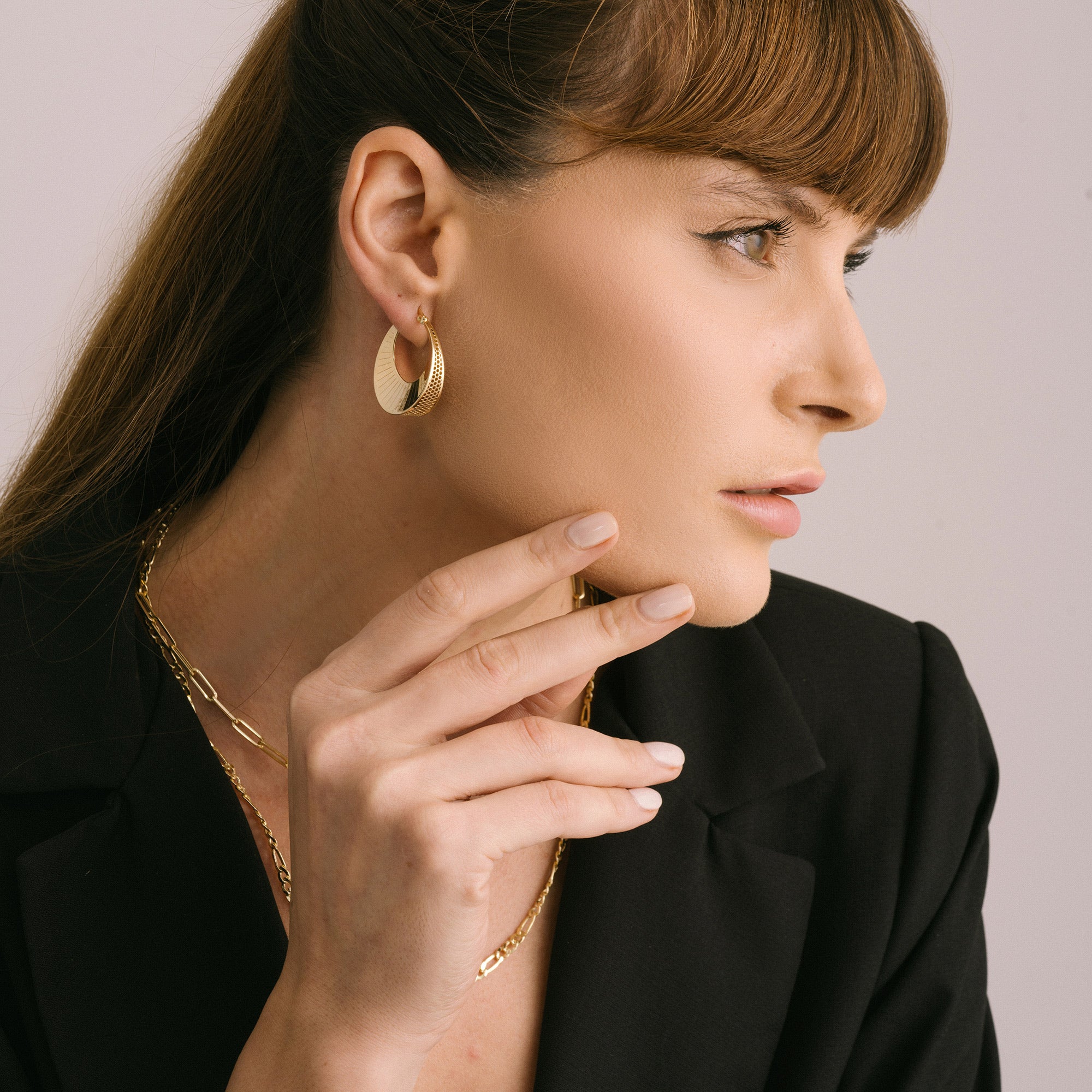 Hoop Gold Earrings